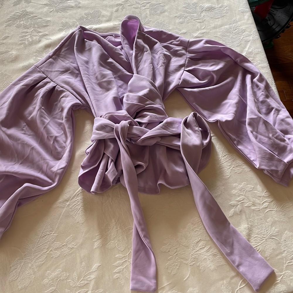 L peplum top